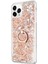 Apple iPhone 11 Pro Kılıf Glitter Liquid Holder Gold 2