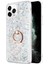 Apple iPhone 11 Pro Kılıf Glitter Liquid Holder Gümüş 1