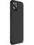 Apple iPhone 12 Pro Kılıf Double Dip 360 Protective Siyah 2