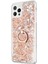 Apple iPhone 12 Pro Max Kılıf Glitter Liquid Holder Gold 2