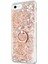 Apple iPhone 6s Kılıf Glitter Liquid Holder Gold 2