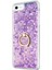 Apple iPhone 6s Plus Kılıf Glitter Liquid Holder Mor 2