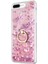 Apple iPhone 7 Plus Kılıf Glitter Liquid Holder Pembe 2