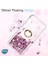 Apple iPhone 8 Kılıf Glitter Liquid Holder Gümüş 3