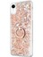 Apple iPhone Xr Kılıf Glitter Liquid Holder Gold 2