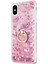 Apple iPhone Xs Max Kılıf Glitter Liquid Holder Pembe 2