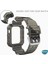 Apple Watch Uyumlu Se 44MM Kordon Transparent Clear Band Siyah 3