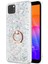 Huawei Honor 9s Kılıf Glitter Liquid Holder Gümüş 1