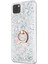 Huawei Honor 9s Kılıf Glitter Liquid Holder Gümüş 2