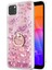 Huawei Honor 9s Kılıf Glitter Liquid Holder Pembe 1