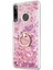 Huawei Honor 9x Kılıf Glitter Liquid Holder Pembe 2