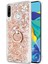 Huawei P30 Lite Kılıf Glitter Liquid Holder Gold 1