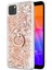 Huawei Y5P Kılıf Glitter Liquid Holder Gold 1