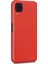 Matte Silicone Galaxy A12 Kılıf Kırmızı 2