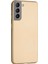 Matte Silicone Galaxy S21 Plus Kılıf Gold 2
