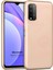 Matte Silicone Xiaomi Redmi 9t Kılıf Gold 1