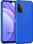 Matte Silicone Xiaomi Redmi 9t Kılıf Mavi 1