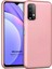 Matte Silicone Xiaomi Redmi Note 9 4g Kılıf Rose Gold 1