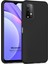 Matte Silicone Xiaomi Redmi Note 9 4g Kılıf Siyah 1