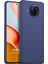 Matte Silicone Xiaomi Redmi Note 9 Pro 5g Kılıf Lacivert 1