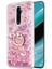 Oppo Reno 2z Kılıf Glitter Liquid Holder Pembe 1