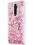 Oppo Reno 2z Kılıf Glitter Liquid Holder Pembe 2