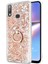 Galaxy A10S Kılıf Glitter Liquid Holder Gold 1