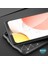 Galaxy A12 Kılıf Deri Dokulu Silikon Siyah 4