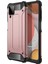 Samsung Galaxy A12 Kılıf Rugged Ar Rose Gold 1