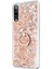 Samsung Galaxy A30S Kılıf Glitter Liquid Holder Gold 2