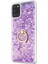 Samsung Galaxy A31 Kılıf Glitter Liquid Holder Mor 2