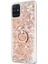 Samsung Galaxy A51 Kılıf Glitter Liquid Holder Gold 2