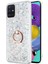 Galaxy A71 Kılıf Glitter Liquid Holder Gümüş 1