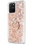 Samsung Galaxy A91 Kılıf Glitter Liquid Holder Gold 2