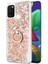 Samsung Galaxy M30S Kılıf Glitter Liquid Holder Gold 1