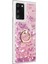 Samsung Galaxy Note 20 Kılıf Glitter Liquid Holder Pembe 2