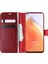 Xiaomi Mi 10T Pro Kılıf Delux Leather Wallet Kırmızı 1