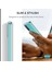 Xiaomi Redmi 9t Kılıf Transparent Soft Beyaz 4