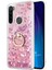 Xiaomi Redmi Note 8 Kılıf Glitter Liquid Holder Pembe 1
