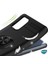 Xiaomi Redmi Note 9 4g Kılıf Kickstand Ring Holder Lacivert 3