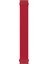 Amaz fit Bip Kordon Small Size 135MM Braided Solo Loop Band Kırmızı 1