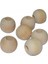 10 Adet 24 mm Ahşap Boncuk 1
