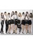 Ahşap Tablo Siyah Beyaz Girls Generation Kızlar 1