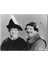 Ahşap Tablo Stan Laurel ve Oliver Hardy Kostümlü 1