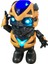 Bıg Hero Robot Transformers Dance Hero Bumble Bee Işıklı Dans Eden Transformers Işıklı Robot 1