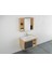 Nuvo 80 cm Banyo Dolabı, Safirmeşe-Antrasit Gri 1