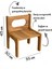 Çocuk Aktivite Masası ve Sandalyesi (2 Adet) / Montessori Desk And Chair 3