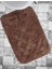 Burns %100 Pamuk Banyo Paspası 2'li Kahve 40x60 60x90 5