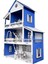Toys Ahşap Çocuk Oyun Evi Mavi 1