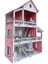 Toys Ahşap Çocuk Oyun Evi Pembe 3